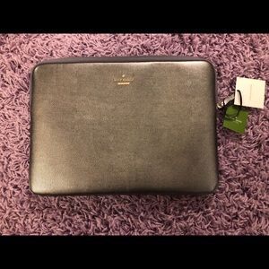 Kate Spade Patterson Drive Pewter 13” Laptop Case